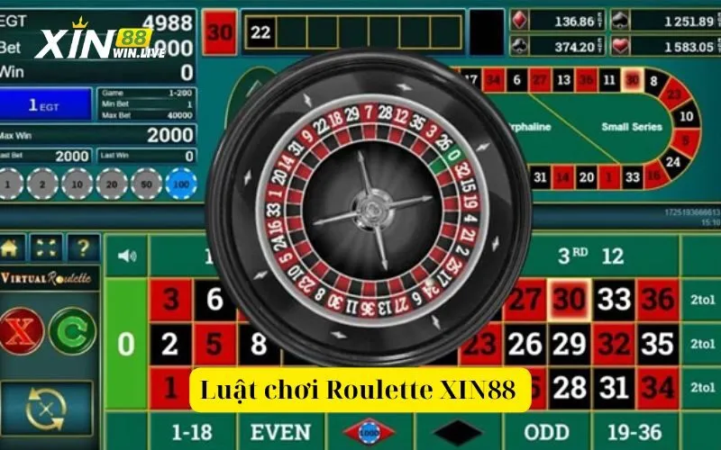 Luật chơi Roulette XIN88 