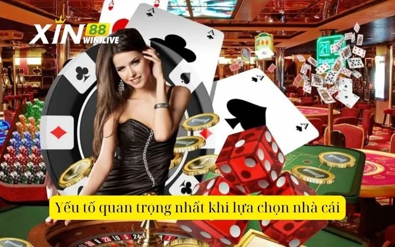 Yếu tố quan trọng nhất khi lựa chọn nhà cái